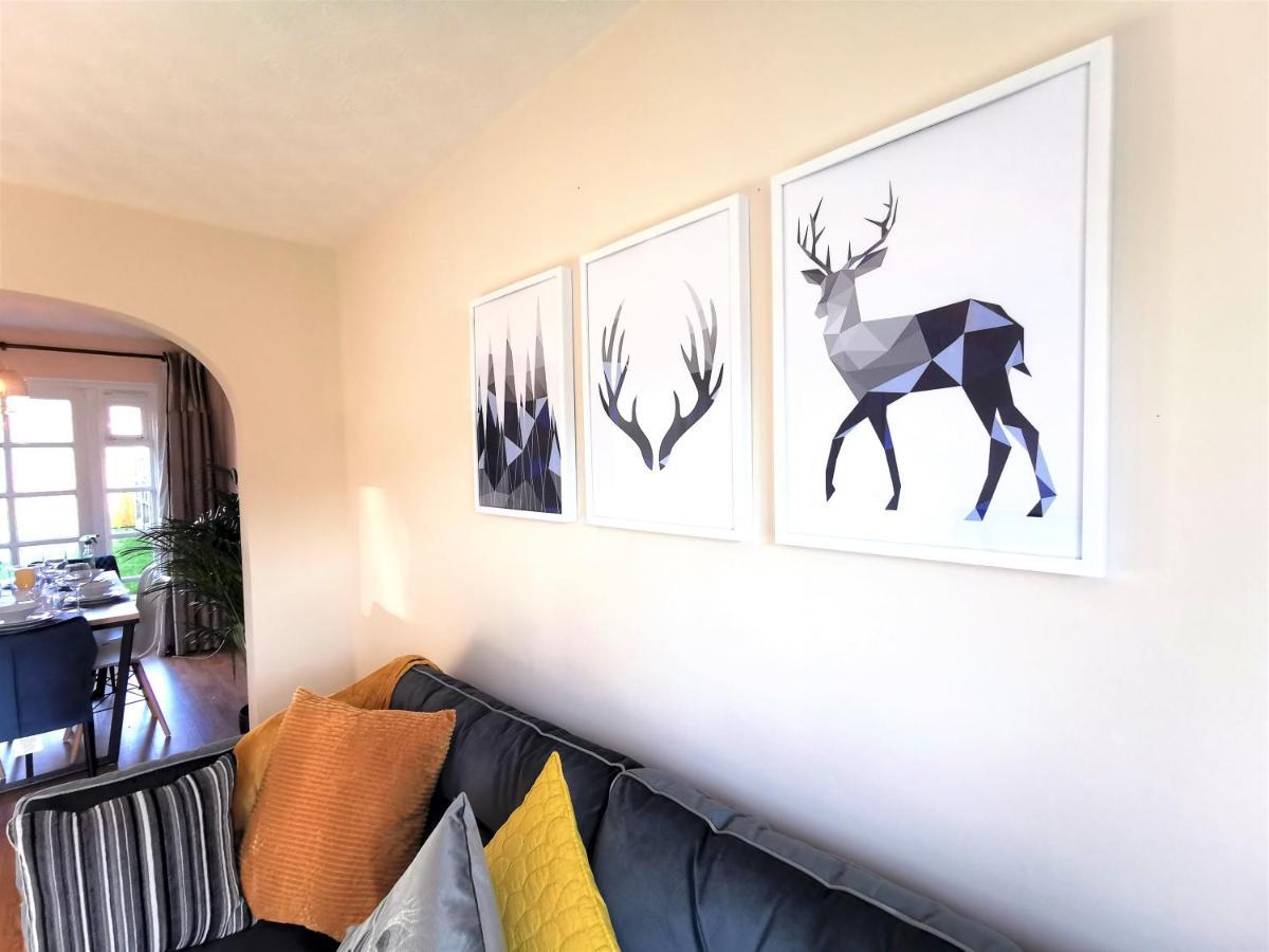 Emerald House - Spacious 3 Bed House With Ensuite Parking Gardens And Netflix Leamington Spa Eksteriør billede